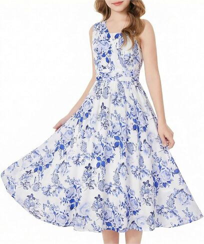 GRACE KARIN Girls Junior Bridesmaid Dresses, Chiffon Flower Girl Dress for Party Prom Birthday Formal 6-14Y in Saudi Arabia