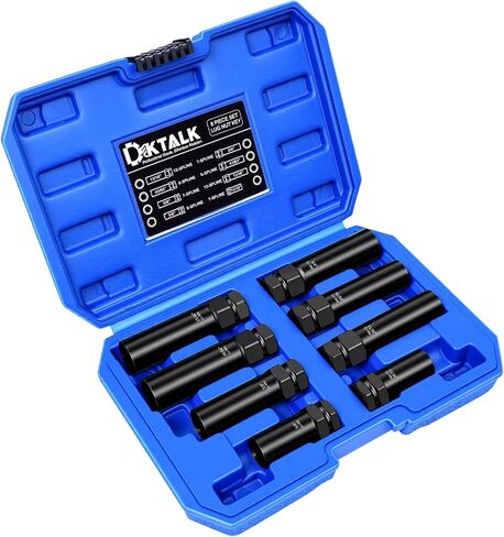 مجموعة مفاتيح مكونة من 10 صواميل، مجموعة مقابس حائطية سميكة لإزالة صواميل العروة، TA20-17/19، TA20-19/21، TA23-21/22، CR-MO (مجموعة من 3 قطع) in Kuwait