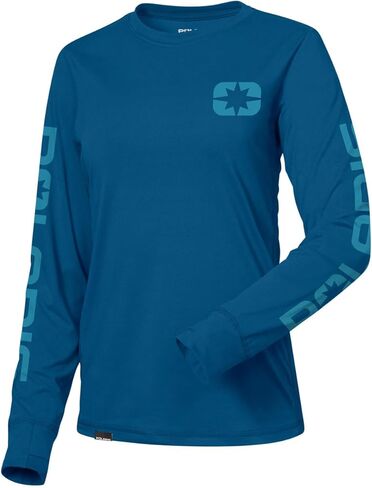Polaris Women's PerformanceLong Sleeve Shirt, UPF40 Sun Protection, Breathable Performance Fit, 90% Polyester, 10% Spandex in Saudi Arabia