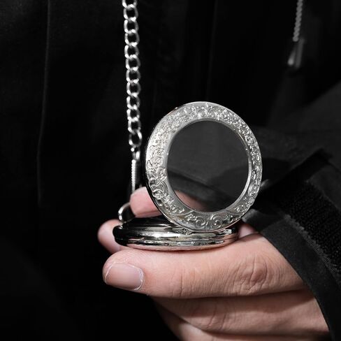 مرآة سبج للعرافة والسحر والتأمل وهدايا الساحرة، ديكور Cthulhu زهرة فضية عتيقة in Kuwait