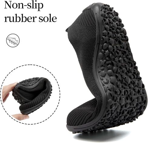 Womens Barefoot Shoes Walking Slip On Breathable Shoes Lightweight Comfort for Zero Drop Sneakers Outdoor Casual Tennis Fashion Shoe in Saudi Arabia