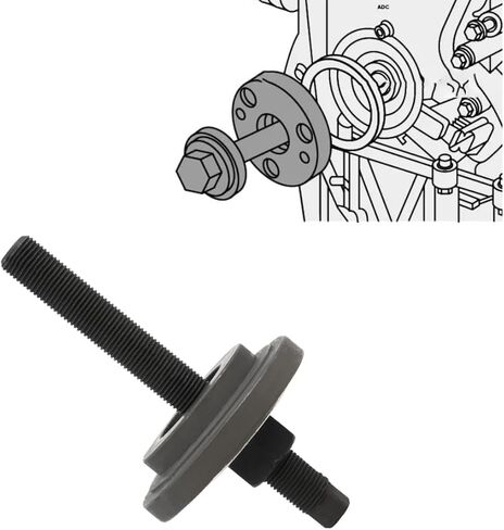 أداة تثبيت ختم الزيت الأمامي للعمود المرفقي DPTOOL متوافقة مع محرك بنزين Ford 1.0 1.1 Ecoboost استبدال 303-1603 303-1636 in Saudi Arabia