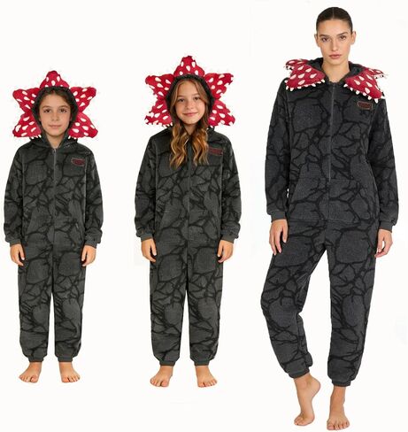 زي ديموجورجون نيسيي الجديد، ملابس منزلية بقلنسوة بتلات الفلانيل، ملابس منزلية لحفلات الهالوين in Kuwait