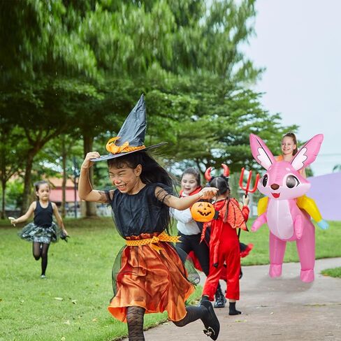 زي ثعلب قابل للنفخ من M MH ZONE للأطفال أثناء الركوب على بدلة تنكرية مضحكة للهالوين in Kuwait