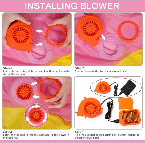 زي ثعلب قابل للنفخ من M MH ZONE للأطفال أثناء الركوب على بدلة تنكرية مضحكة للهالوين in Kuwait