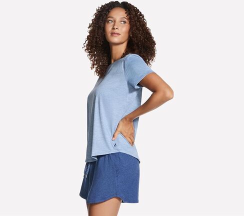 Skechers Women's Go Dri Active Moisture Wicking T-Shirt Tee in Saudi Arabia