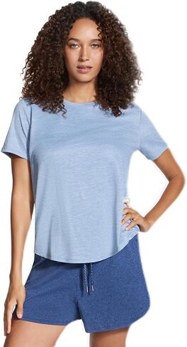 Skechers Women's Go Dri Active Moisture Wicking T-Shirt Tee in Saudi Arabia