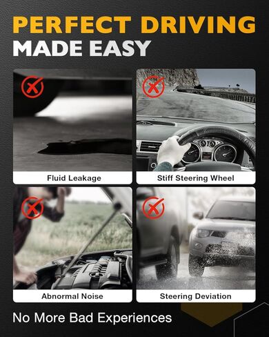 مجموعة رف التوجيه وترس كهربائي، متوافقة مع 2002-2006 Toyota Camry 2.4 3.0 3.3 L، مجموعة رف تروس التوجيه الهيدروليكي، استبدال # 26-2605، TR4550339225، 4420033320 in Saudi Arabia
