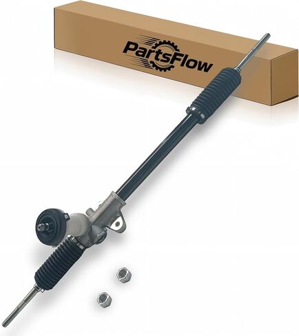 PartsFlow Steering Rack and Pinion Assembly Compatible with Hyundai Accent, Kia Rio 2012-2017 - For Electronic Power Steering (Manual Rack) - Replaces 24-2405 in Saudi Arabia