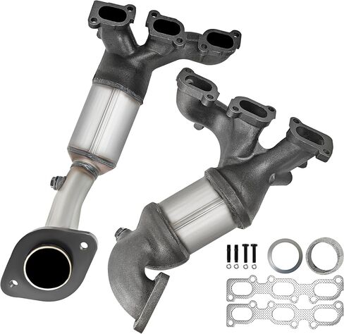 JT Catalytic Converter Compatible with Ford Fusion 2006-2012, Mercury Milan 2006-2011, Zephyr 2006 3.0L front and rear (EPA Compliant) in Saudi Arabia
