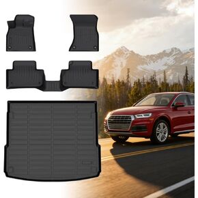 Floor Mats for Honda Odyssey 2005-2011, TPE All Weather Odyssey Floor Mats, Non-Slip Waterproof Front & Rear & 3rd Row & Cargo Liner in Saudi Arabia