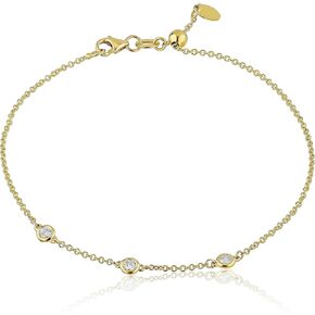 طقم إطار سوليتير معتمد قابل للتعديل من الذهب عيار 14 قيراط مكون من 3 أحجار ألماس مع مشبك جراد البحر (لون K-L، I1-I2) in Kuwait