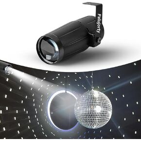 Pin Spotlight with Remote 15W Pinspot Light Plug in for Disco Ball for Party Stage (65'' Extra Long Power Cord) in Saudi Arabia