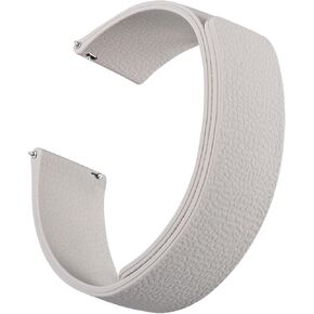 أحزمة ساعات سيليكون مغناطيسية، نسيج ليتشي، حزام رياضي سريع التحرير، عرض السوار 18 مم 20 مم 22 مم in Kuwait