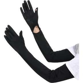 قفازات القيادة للنساء، قفازات ركوب الدراجات، حماية من الأشعة فوق البنفسجية للنساء من الشمس، حماية ذراع القيادة لأكمام صيد الجولف in Kuwait