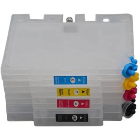 خرطوشة حبر قابلة لإعادة الملء بأربعة ألوان مع شريحة متوافقة مع طابعة نقل التسامي SG400 SG800 SG400NA SG800NA Universal Fit لما بعد البيع in Kuwait