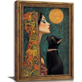 فن حائط أوفيليا بإطار ذهبي عتيق، طباعة قماشية مطبوعة على القماش، لوحة زيتية قوطية فيكتورية رومانسية، ديكور حائط أكاديمي داكن، صورة امرأة عتيقة، عمل فني ملصق زهري متقلب لغرفة المعيشة وغرفة النوم in Kuwait