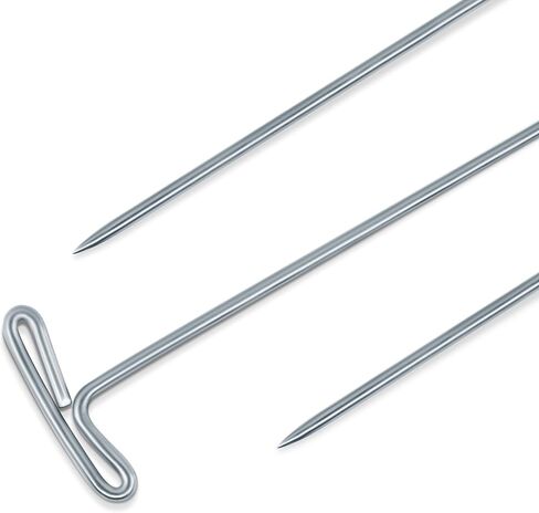 Dritz Home 2 بوصة T-Pins، عدد 100، فولاذ مطلي بالنيكل in Kuwait
