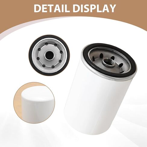 Anxingo 2Pcs P550943 Fuel Filter, Replacement for GMC 6.2L Light-Duty Trucks Detroit Diesel Engines, Replaces 25011214 BF782 WIX 33124 P553004 FF5033 TP943 FF5018 in Saudi Arabia