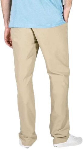 Travis Mathew Men's Hough Pants Sandstorm in Saudi Arabia