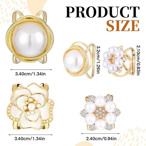 3 Pcs Scarf Rings Buckle and Slides T-Shirt Clips for Women Clothing Silk Scarf Ring Clip Waist Cinch Clip Buckle Clothes Corner Knotted Button Metal Round Circle Shirt Clips Wrap Holder for Women in Saudi Arabia