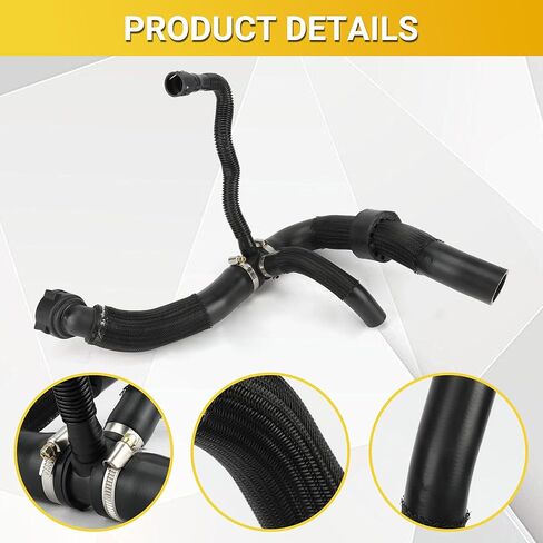 68249896AC Lower Engine Radiator Outlet Water Pipe Distribution Reservoir Cooling Coolant Hose for 2017 2018 2019 2020 2021 2022 for Compass 2.4L, Part Numbers: 68380330AA, 68380330AB in Saudi Arabia
