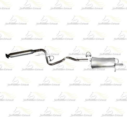 Northeastern Exhaust | EPA-Approved Complete Exhaust System Compatible for 2006-2011 Chevrolet HHR 2.4L | Free Clamp and Gasket Included in Saudi Arabia
