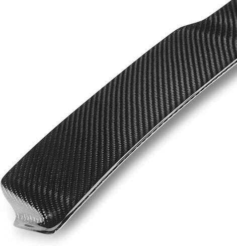 Auto Dynasty Rear Window Roof Spoiler Compatible with Chevy Camaro Coupe 2010-2015, Glossy Black, Carbon Fiber in Saudi Arabia