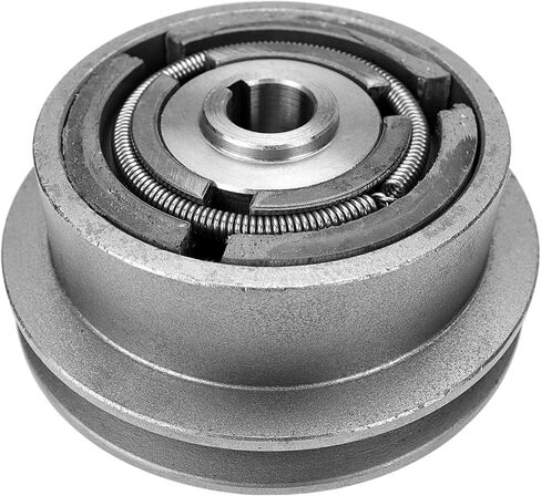 Centrifugal Clutch 5" Single Pulley - 1/2" V-Belt 3/4" Bore Compatible with Wacker VP1340 VP1350 VP1750 Plate Compactors | Honda GX160, GX200 Engine Shafts in Saudi Arabia