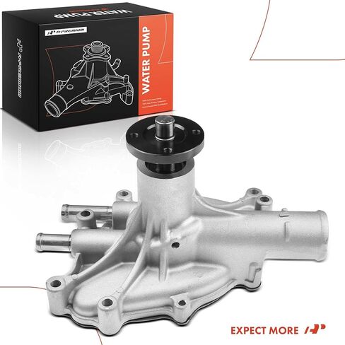 A-Premium Engine Water Pump with Gasket Compatible with Ford Mustang 1986-1992, Thunderbird 1986-1988 & Lincoln Continental 1986-1987, Mark VII 1986-1992 & Mercury Cougar 1986-1988 V8 5.0L Gas in Saudi Arabia