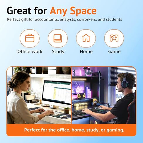 Excel Shortcuts Key Mouse Pad (31.5" x 11.8") | XXL Cheat Sheet Desk mat with 120+ Excel Keyboard Shortcuts, Non-Slip Rubber Base, Cheat Sheet Gaming Mousepad or PC Office in Saudi Arabia