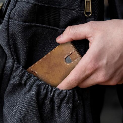 هدايا فورية للزوج في عيد الحب: محفظة ذكية تحجب تقنية تحديد الهوية بموجات الراديو - هدايا للتخزين في صندوق هدية لصديقها الأب في ذكرى عيد ميلاد عيد الحب in Kuwait