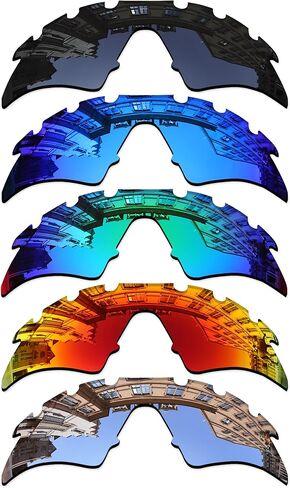 مجموعة Vonxyz مكونة من 5 عدسات بديلة لمجموعة نظارات شمسية Oakley M ذات فتحات تهوية in Saudi Arabia