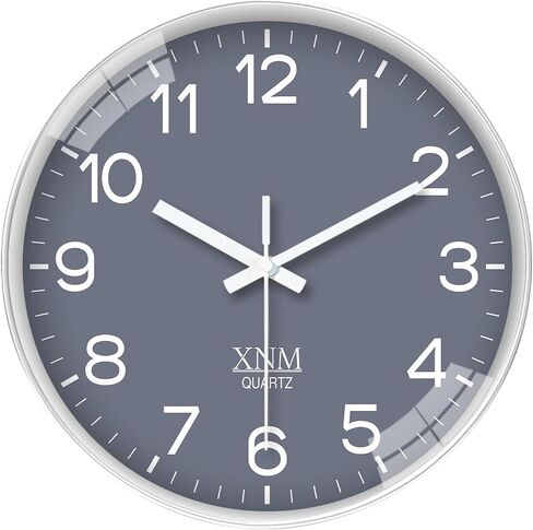 XNM 8 بوصة صغيرة C ساعة حائط لغرفة المعيشة غرفة نوم الساعات التناظرية الحديثة بطارية تعمل الحد الأدنى ساعة حائط صامتة غير موقوتة in Kuwait