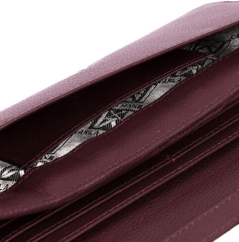 محفظة جلدية ثلاثية الطي للنساء من كارلا هانسون RFID in Kuwait