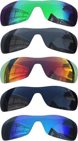 عدسات بديلة مستقطبة 5 قطع من Acefrog لنظارات Oakley Antix OO9077 الشمسية، مناسبة تمامًا، مقاومة للكسر، مضادة للخدش، عبوة اقتصادية in Saudi Arabia