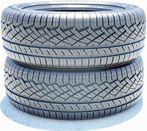 مجموعة من 4 (أربعة) إطارات Venom Power Covert Grip ASP لسيارات الركاب ذات أداء شعاعي لجميع المواسم - 205/55R16 205/55/16 205/55-16 نطاق تحميل 91V SL 4-Ply BSW جدار جانبي أسود UTQG 520AAA in Saudi Arabia