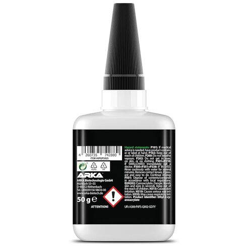 Plastic Superglue for Cracks in Toys, Tools & Plastic Surfaces – 1.76 oz XXL – Ultra Thin, Dries Clear, Fast – Waterproof, Heat-Resistant Household Adhesive (Gel 1.75oz/50g) in Saudi Arabia