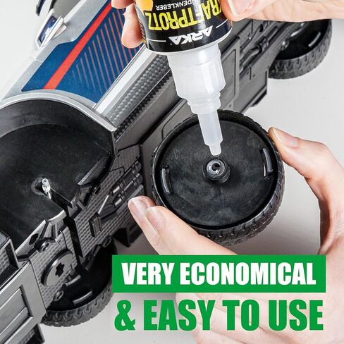 Plastic Superglue for Cracks in Toys, Tools & Plastic Surfaces – 1.76 oz XXL – Ultra Thin, Dries Clear, Fast – Waterproof, Heat-Resistant Household Adhesive (Gel 1.75oz/50g) in Saudi Arabia