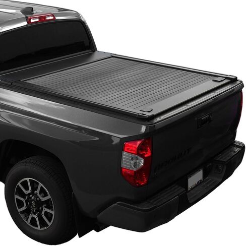 Syneticusa Stealth Black Retractable Hard Tonneau Cover T-Slot Rails Fits 2016-2026 Tacoma 5ft Truck Bed Premium Edition Accessories Waterproof in Saudi Arabia