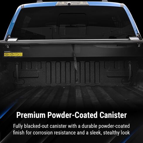 Syneticusa Stealth Black Retractable Hard Tonneau Cover T-Slot Rails Fits 2016-2026 Tacoma 5ft Truck Bed Premium Edition Accessories Waterproof in Saudi Arabia