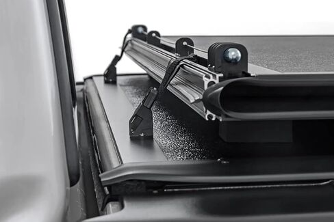 Rough Country Hard Tri-Fold Tonneau Cover for Ford F-150 (2004-2014) - Low-Profile Aluminum Truck Bed Cover, Fits 5'7 Bed (66.7") in Saudi Arabia