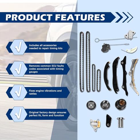 Timing Chain Kit Fit for Chrysler Dodge Jeep Ram 1500 Durango Voyager Wrangler 3.6L 05184352AF 05184364AD in Saudi Arabia