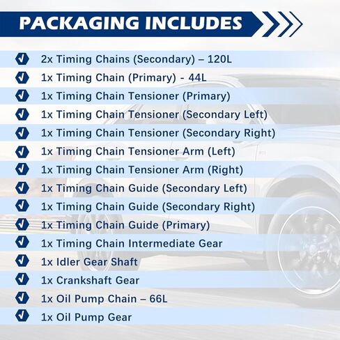 Timing Chain Kit Fit for Chrysler Dodge Jeep Ram 1500 Durango Voyager Wrangler 3.6L 05184352AF 05184364AD in Saudi Arabia