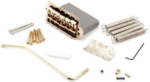 Fender American Vintage Stratocaster Bridge Tremolo Assembly - Gold in Saudi Arabia