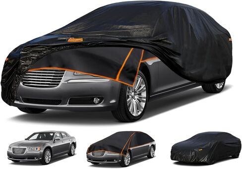 Kayme Hail Protector Car Cover Custom Fit for Dodge Challenger, Anti Hail Blanket with Multilayer Thickened Design, Hail Proof & All Weather Outdoor Waterproof Full Car Cover for Hail Protection in Saudi Arabia