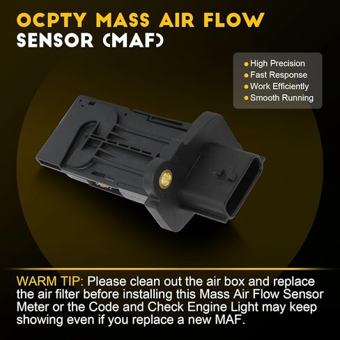 OCPTY Mass Air Flow Sensor MAF Fits For Infiniti M35h 2012-2013 For Infiniti Q50 Q70 2014-2017 For Infiniti QX60 2014-2016 For Nissan Altima Sentra 2013-2016 22680-1MG0A 226801MG0A AFH60M-39 MAF0102 in Saudi Arabia