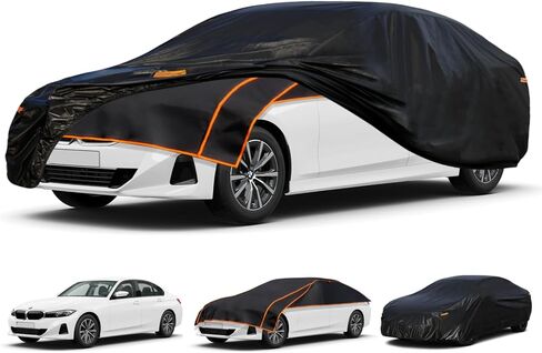 غطاء سيارة Kayme Hail Protector مناسب خصيصًا لسيارة Dodge Challenger، بطانية مضادة للبرد مع تصميم سميك متعدد الطبقات، مقاوم للبرد وغطاء سيارة كامل مقاوم للماء في جميع الأحوال الجوية للحماية من البرد in Kuwait