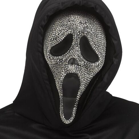 Fun World Men's Ghost Face Bling Costume, One Size in Saudi Arabia