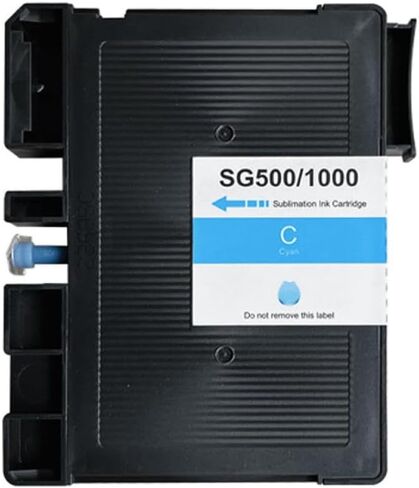 Sublimation Ink Cartridge 4-Pack Compatible with Printer Supplies SG500 SG1000 for Part Number SAWGRASS SG500 SG1000(C 1PC) in Saudi Arabia